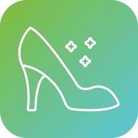 High Heels Vector Icon Style