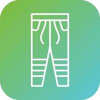 Trousers Vector Icon Style