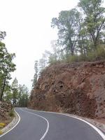 Road in the countryside photo