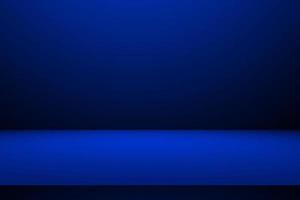 Abstract blue room background design photo