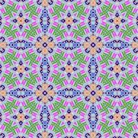 Kaleidoscope seamless patterns abstract multicolored background. Magic mandala photo