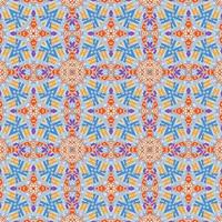Kaleidoscope seamless patterns abstract multicolored background. Magic mandala photo