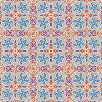 Kaleidoscope seamless patterns abstract multicolored background. Magic mandala photo