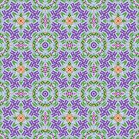 Kaleidoscope seamless patterns abstract multicolored background. Magic mandala photo