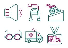 Accessibility Vector Icon Set