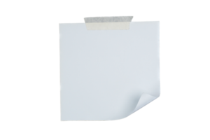 klebrig Hinweis Papier transparent png