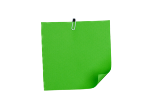 klebrig Hinweis Papier transparent png