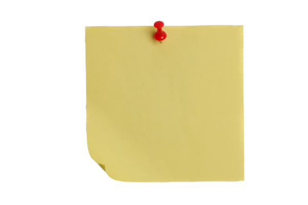 Sticky Note Paper Transparent 22299318 PNG