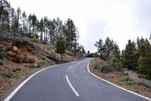 Road in the countryside photo