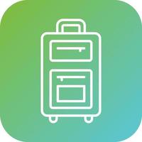 Luggage Vector Icon Style