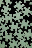 Small puzzle pieces photo