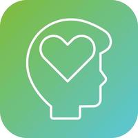 Emotional Intelligence Vector Icon Style