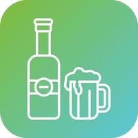 cerveza vector icono estilo