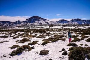 Scenic mountain landscape photo