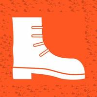 Camping Boot Vector Icon