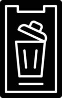 Vector Design Mobile Bin Icon Style