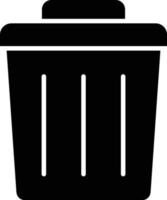 Vector Design Trash Can Icon Style