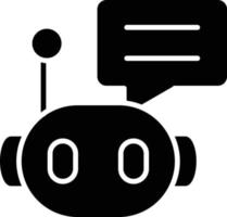 Vector Design Chat Bot Icon Style