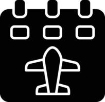 Vector Design Flight Schedule Icon Style