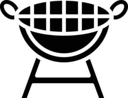 Bbq Grill Vector Icon Style