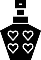 vector diseño perfume icono estilo