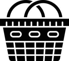 vector diseño compras cesta icono estilo