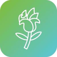 Rose Vector Icon Style