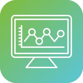 profético análisis vector icono estilo