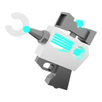 3d Rendern futuristisch Waffe, Raum Blaster niedrig poly Symbol. 3d machen sci - - fi Schrotflinten zum Schießen im Raum Symbol. png