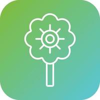 Dandelion Vector Icon Style