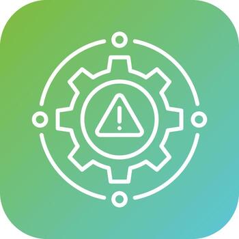 máquina fracaso vector icono estilo