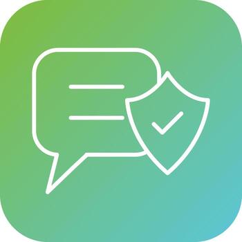 Information Coverage Vector Icon Style