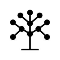 Phylogenetic, tree vector icon. Element of bio engineering illustration.  Thin line sign for website design and development, app development. Premium symbol.