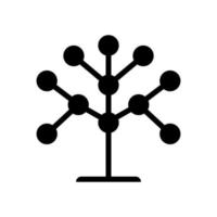 Phylogenetic, tree vector icon. Element of bio engineering illustration.  Thin line sign for website design and development, app development. Premium symbol.