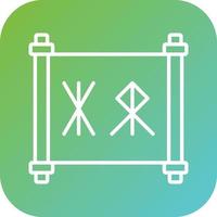 Runes Vector Icon Style