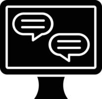 Vector Design Live Chat Icon Style