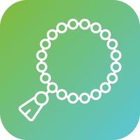 Rosary Vector Icon Style