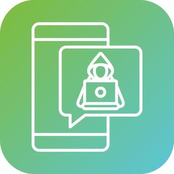 hacker vector icono estilo