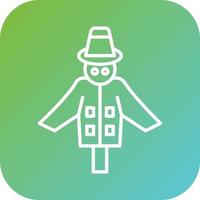 Scarecrow Vector Icon Style