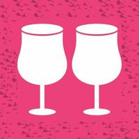 Party Glasses Vector Icon