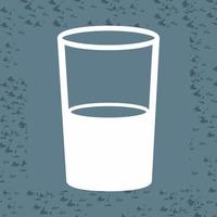 icono de vector de vasos de agua