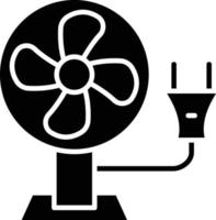 vector diseño eléctrico ventilador icono estilo