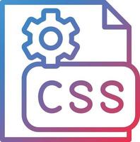 Vector Design CSS Code Icon Style