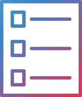 Vector Design Checklist Icon Style