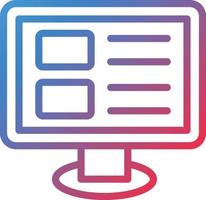 Vector Design Blog Icon Style