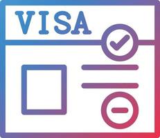 Vector Design Visa Icon Style