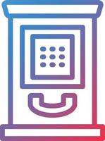 Vector Design Phone Booth Icon Style