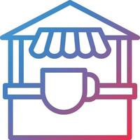 Vector Design Tea Stall Icon Style