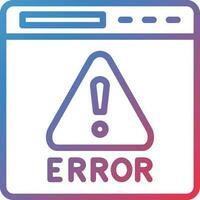 Vector Design Error Icon Style