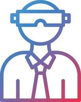 Vector Design Virtual Reality Icon Style